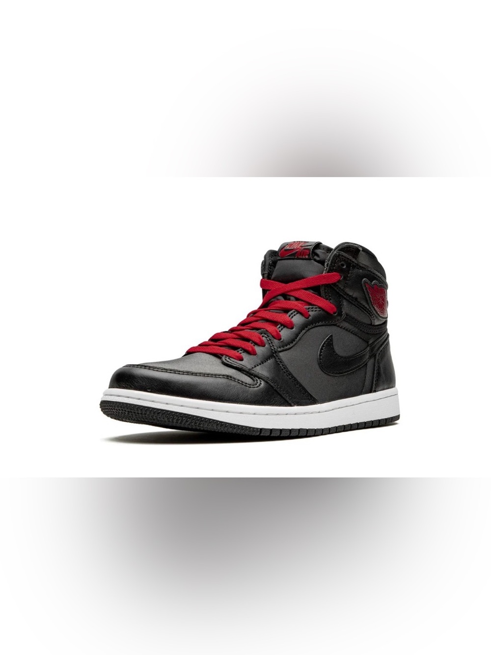 Air Jordan 1 Retro High OG - Black Satin/Gym Red